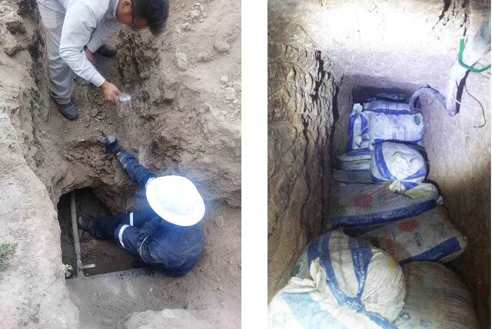 Descubren en Pachuca un túnel y toma clandestina en ducto de Pemex